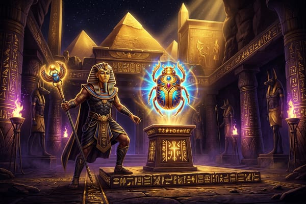 Игровой автомат Книга Солнца — египетская тематика