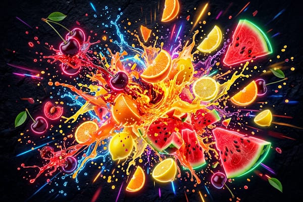 Игровой автомат Фруктовый Взрыв — фруктовая тематика