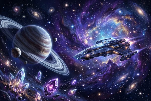 Игровой автомат Космический Вояж — космическая тематика