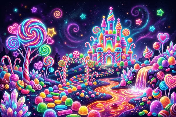 Игровой автомат Сладкая Удача — сладости и конфеты